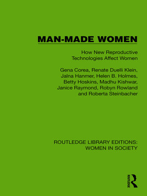 cover image of Man-Made Women